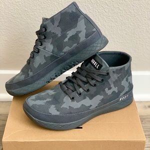 Nobull Project Dark Camo Canvas Mid Trainer